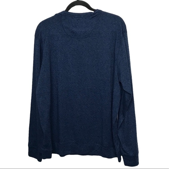 Levi's Blue Textured Henley Sweater - Picture 2 of 8